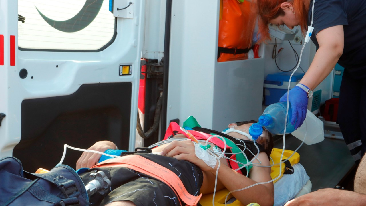 Falezlerden ölümüne atlayış denemesi hastanede bitti