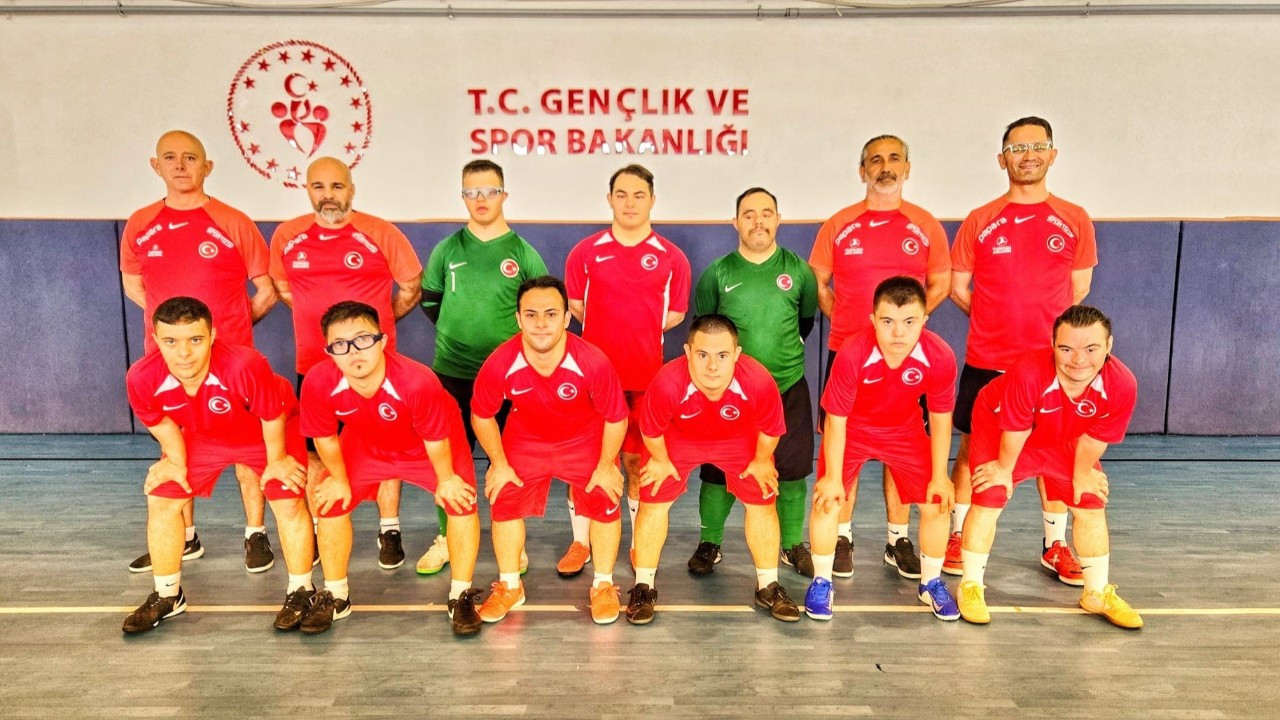 Down Sendromlu Futsal Milli Takımı'nda hedef 3.kez Avrupa şampiyonluğu