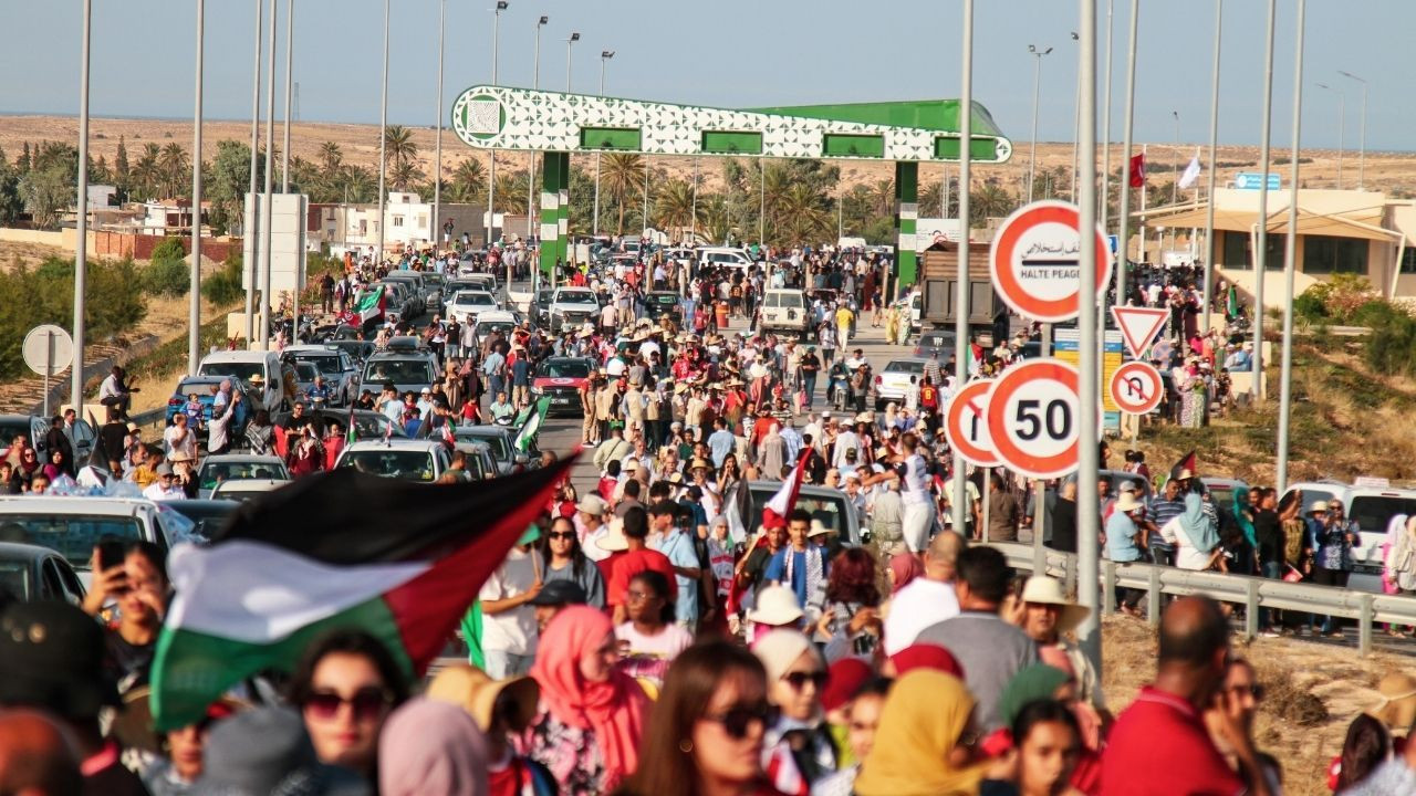 İsrail'in Gazze ablukasını kırmayı hedefleyen konvoy Tunus'tan yola çıktı - Sayfa 7