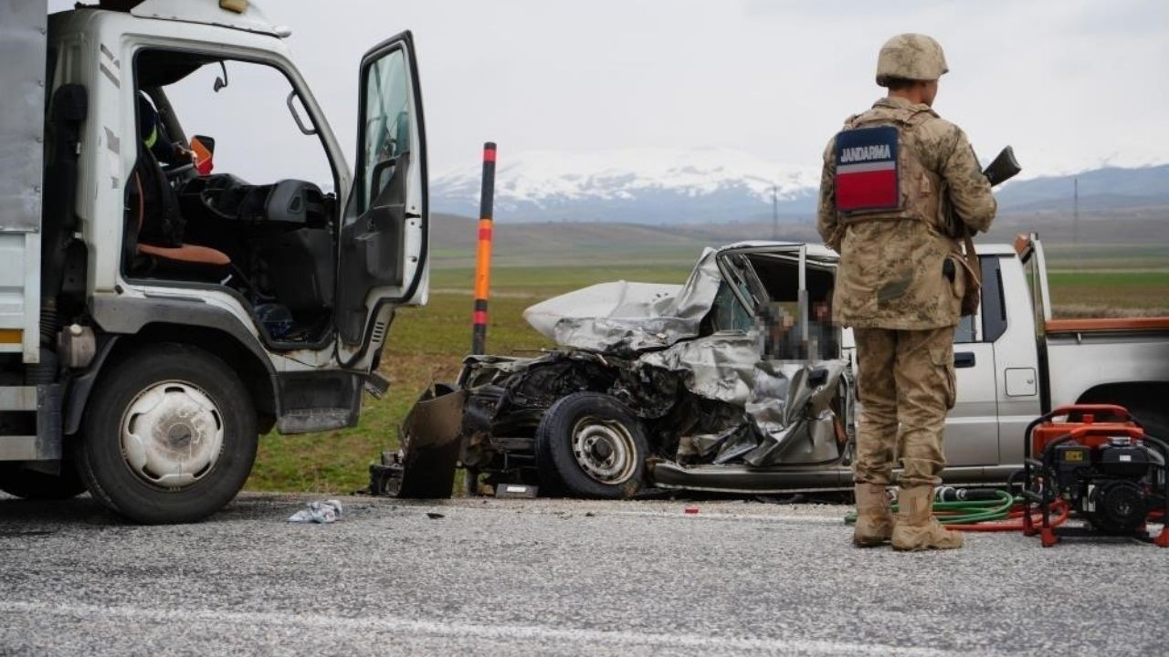 Erzurum'da jandarma bölgesinde 5 ayda 70 trafik kazası