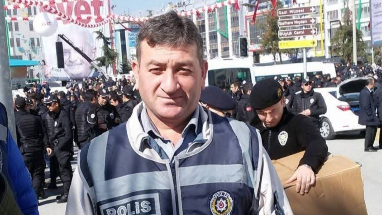 Polis memuru kalbine yenik düştü
