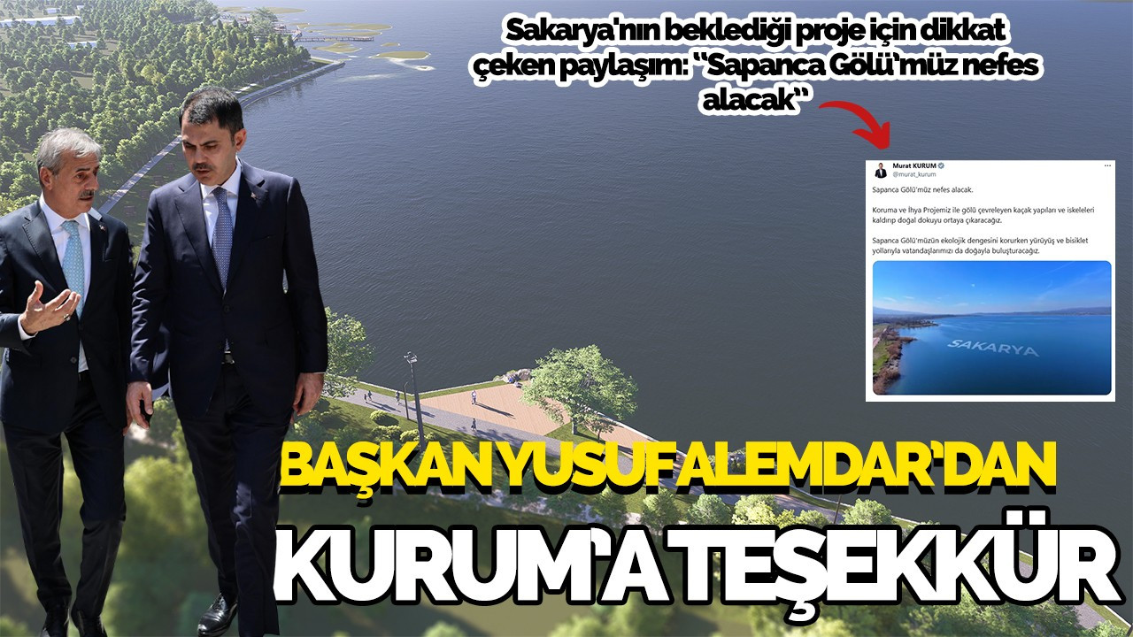 Başkan Yusuf Alemdar’dan Bakan Kurum’a teşekkür