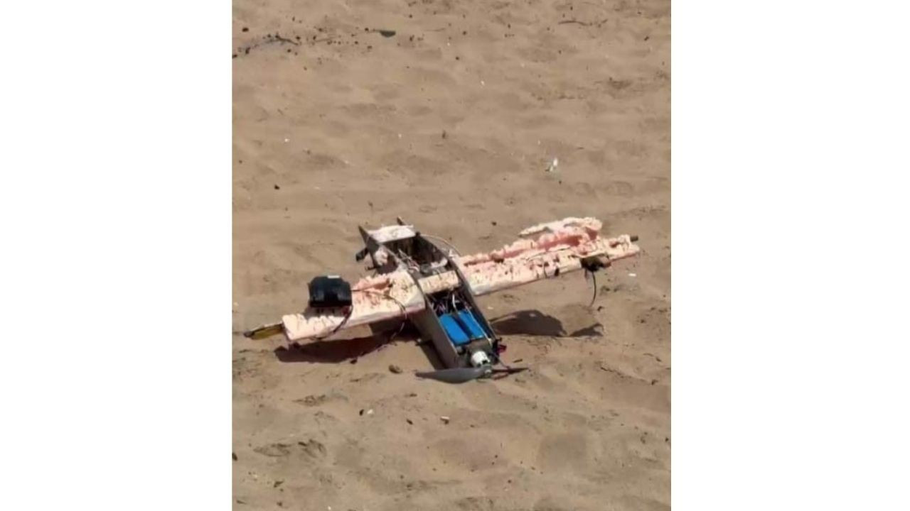 Şile denizinde kamikaze dronuna benzer cisim bulundu