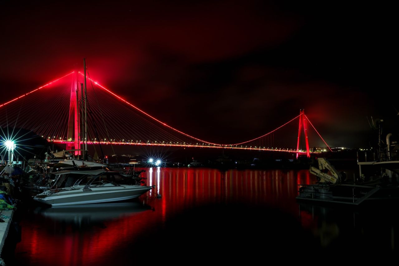 Kızılay'ın 157'nci yıldönümünde simge yapılar kırmızıya büründü - Sayfa 4