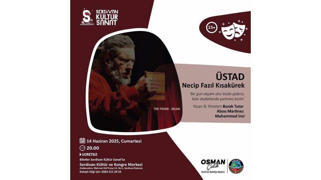 Necip Fazıl’ın Hayatı Sahneye Taşınıyor