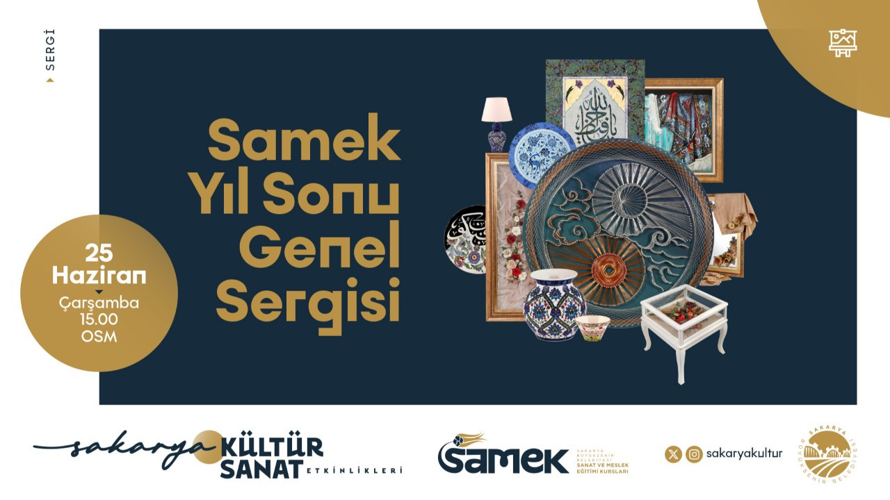 SAMEK kursiyerlerinin eserleri OSM’de sanatseverlerle buluşacak