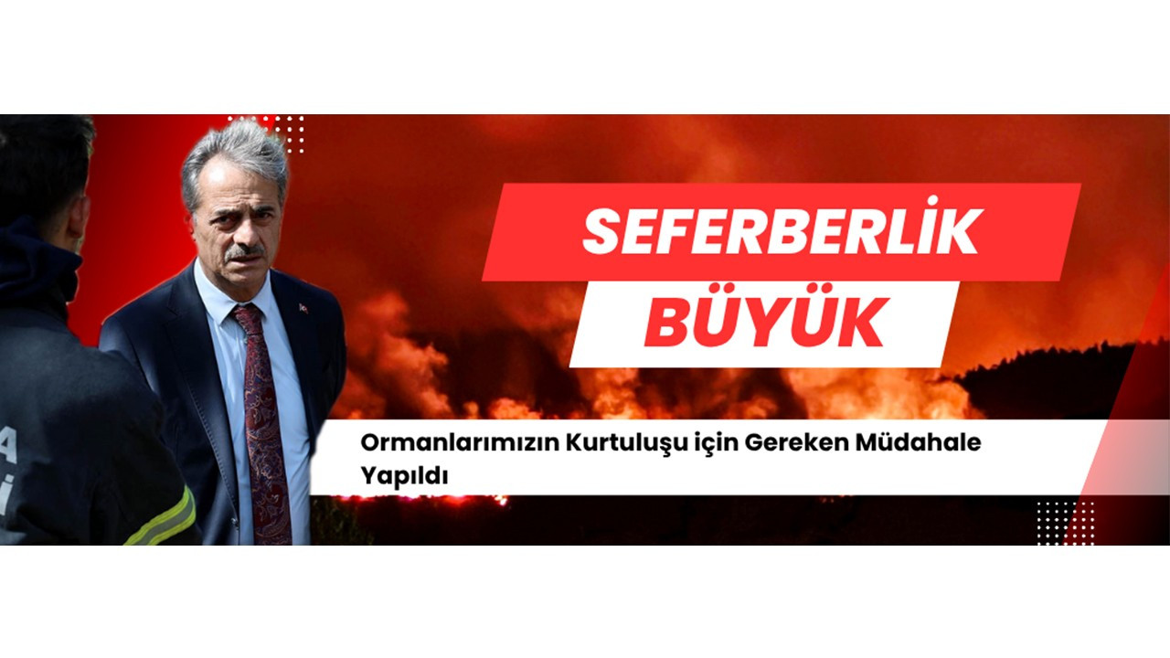 Orman Yangınına Takip Yerinde, Müdahale Yerinde Mi?