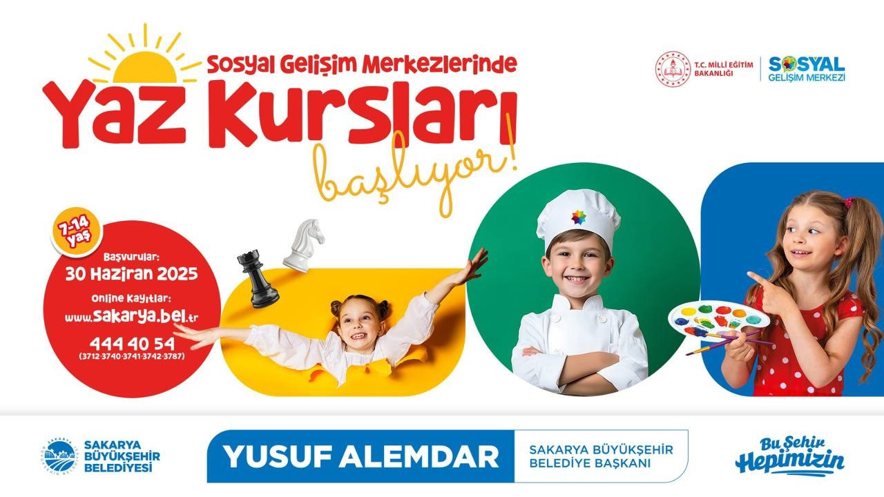 SGM Yaz Kursları Başlıyor: Kayıtlar 30 Haziran’da Başlayacak