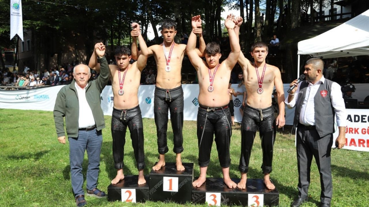 21. Selman Dede Yağlı Güreşlerinin Başpehlivanı Serdar YILDIRIM Oldu