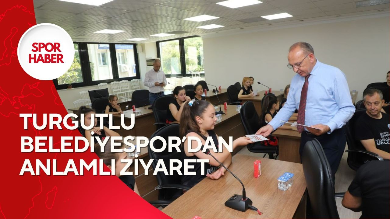 Turgutlu Belediyespor’dan Başkan Akın’a Anlamlı Ziyaret