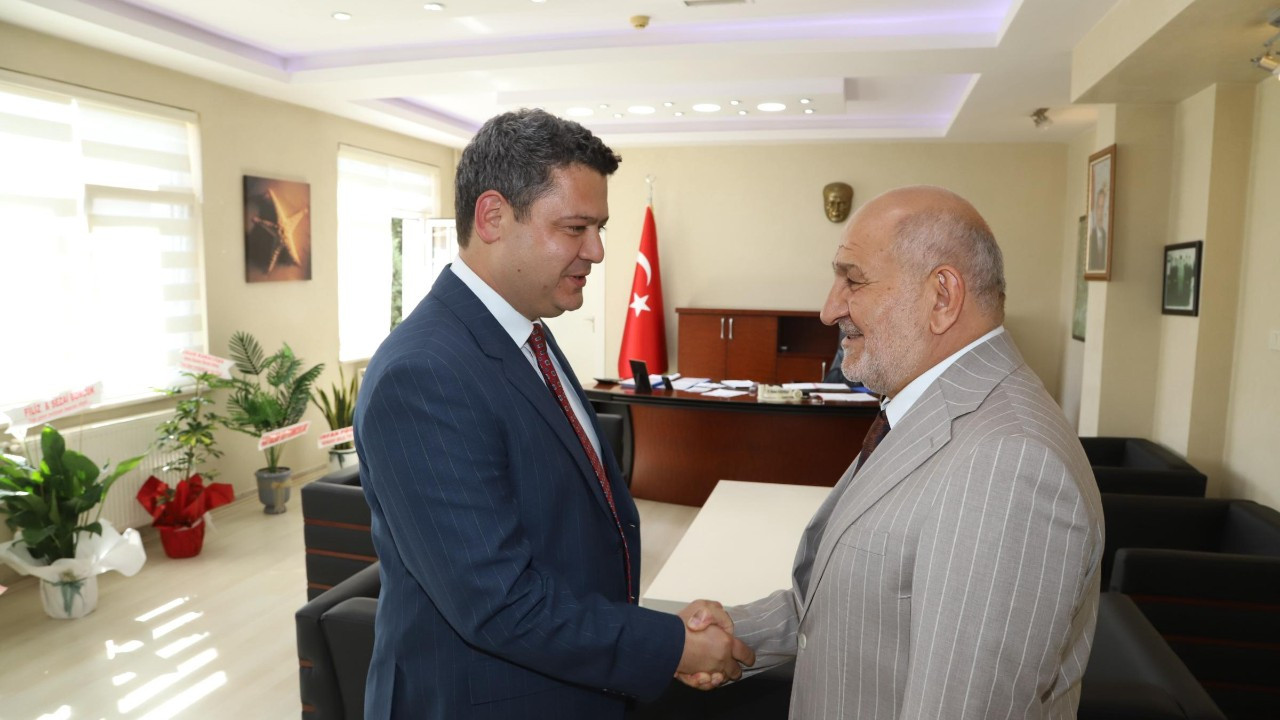 Başkan Püsküllü'den Kaymakam Gökpınar'a Hayırlı Olsun Ziyareti