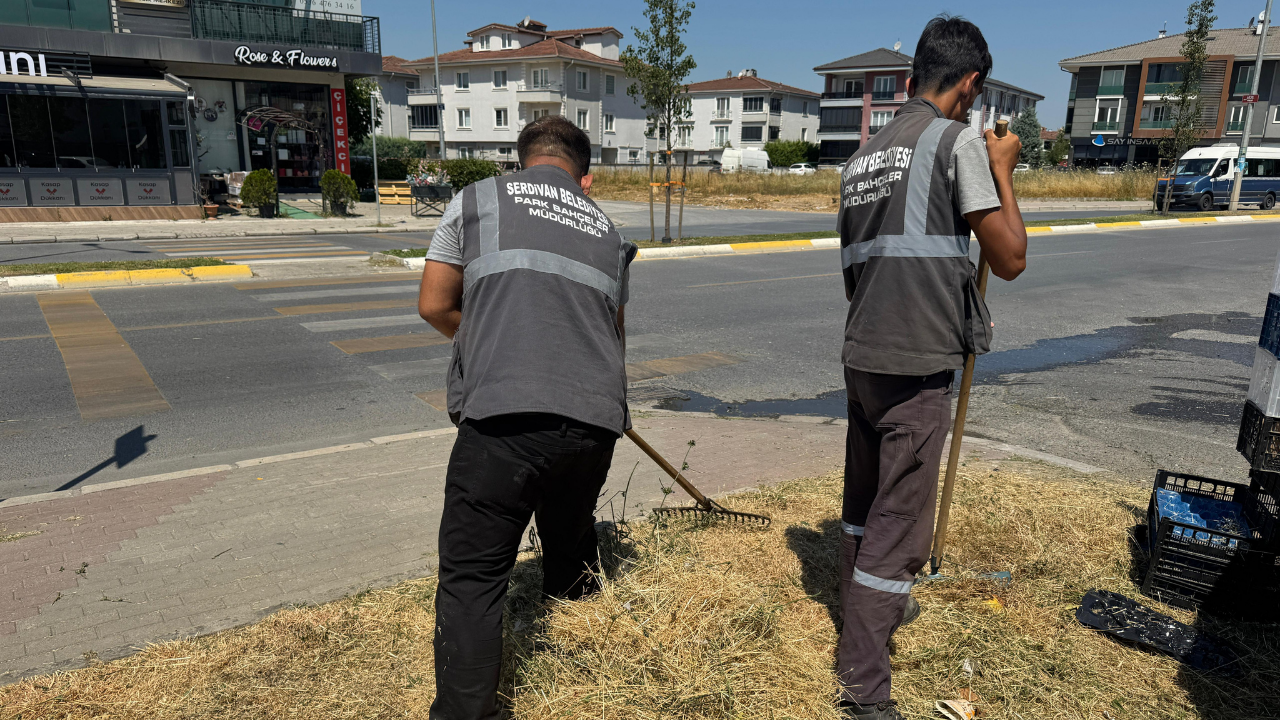 Köprübaşı’nda Yeşil Alanlara Temizlik ve Düzenleme Dokunuşu