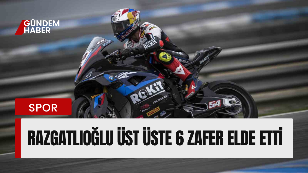 Toprak Razgatlıoğlu İngiltere’de Rüzgar Gibi Esti: Üst Üste 6. Zafer!