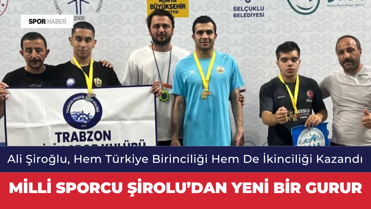 Milli Sporcu Şirolu’dan Türkiye’ye Yeni Bir Gurur