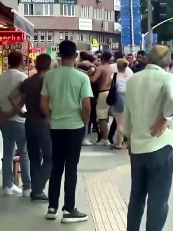 Kent merkezinde yumruklar konuştu: Anbean kaydedildi - Sayfa 1