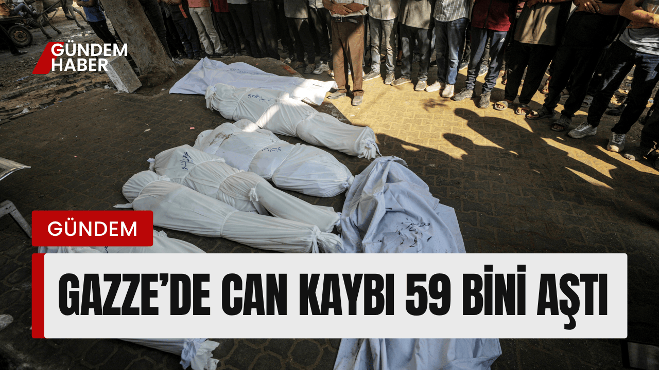 Gazze’de Can Kaybı 59 Bini Aştı