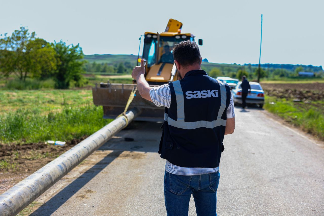 3.500 Metrelik Yeni Hatla Kayıpsız İçme Suyu İletimi Başladı - Sayfa 1