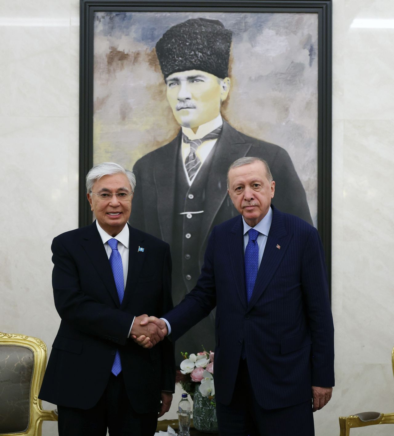 Cumhurbaşkanı Erdoğan, Tokayev’i Esenboğa’da Resmi Törenle Karşıladı - Sayfa 7