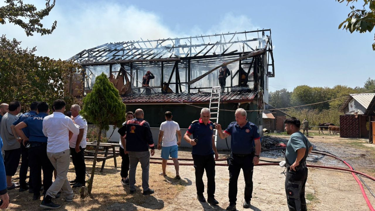 Hendek'te İki Katlı Evin Üst Katı Alevlere Teslim Oldu - Sayfa 3