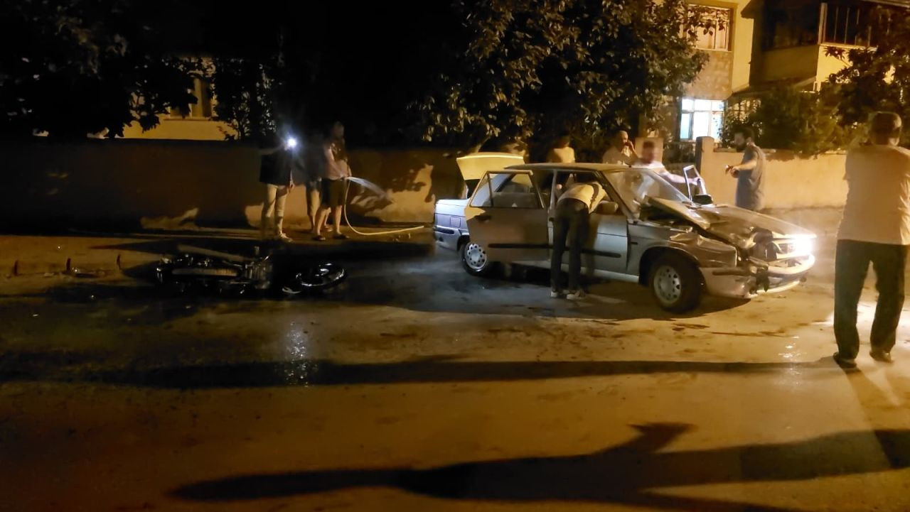 Çarpışma, Panik, Yangın: Akyazı’da Gergin Dakikalar - Sayfa 1