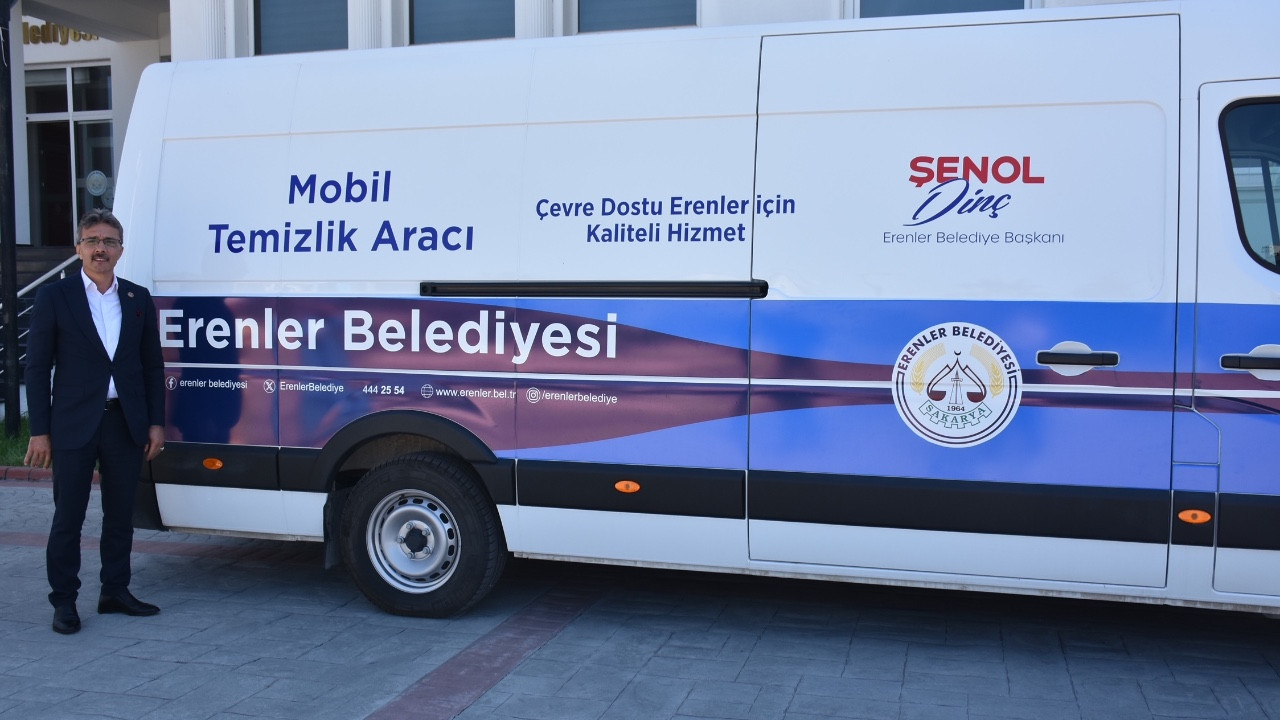 Erenler’de Mobil Temizlik Aracı Hizmete Girdi
