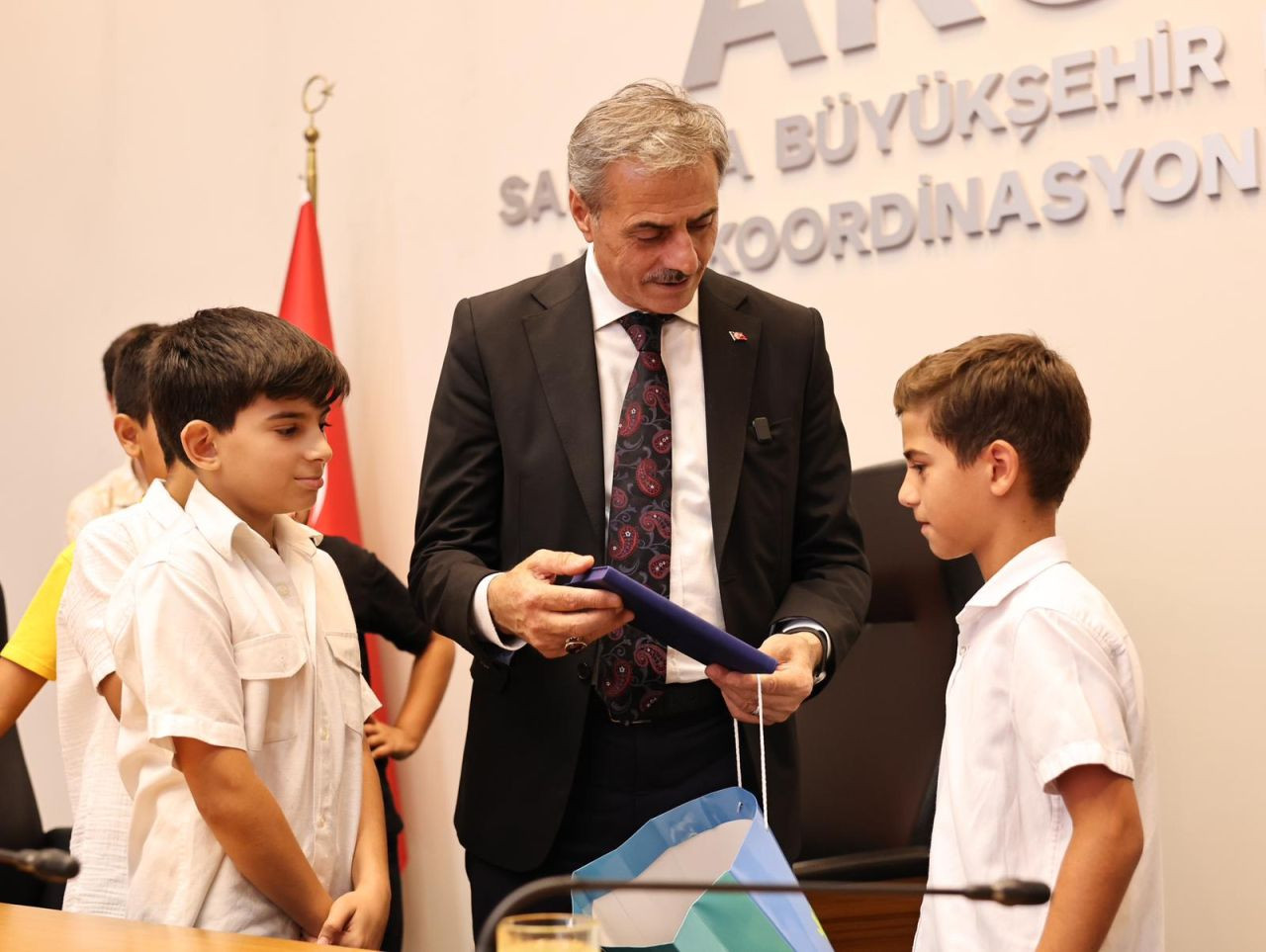 Gazze İçin Satış Yapan Minikler Başkan Alemdar’ın Misafiri Oldu - Sayfa 2