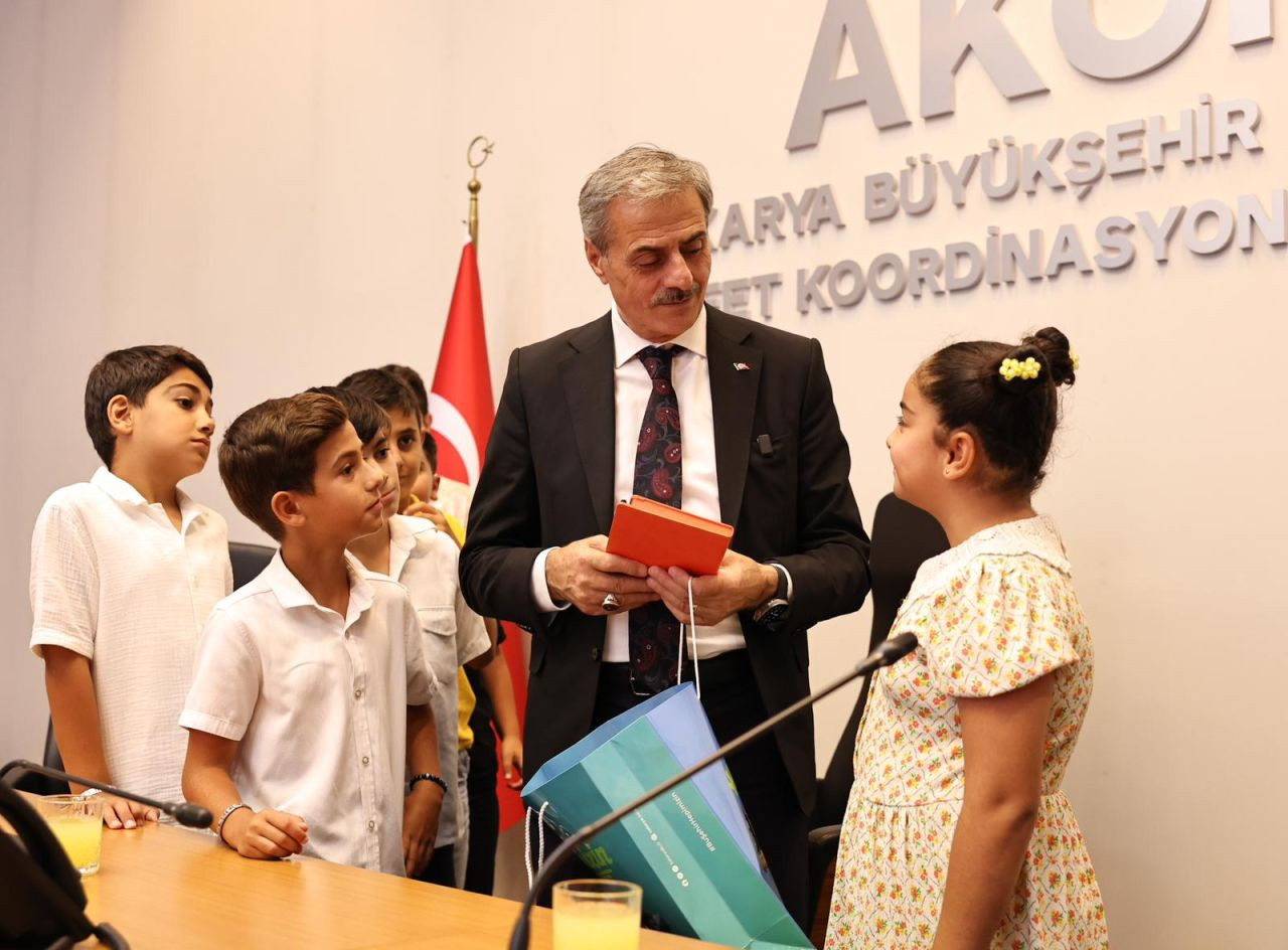 Gazze İçin Satış Yapan Minikler Başkan Alemdar’ın Misafiri Oldu - Sayfa 3