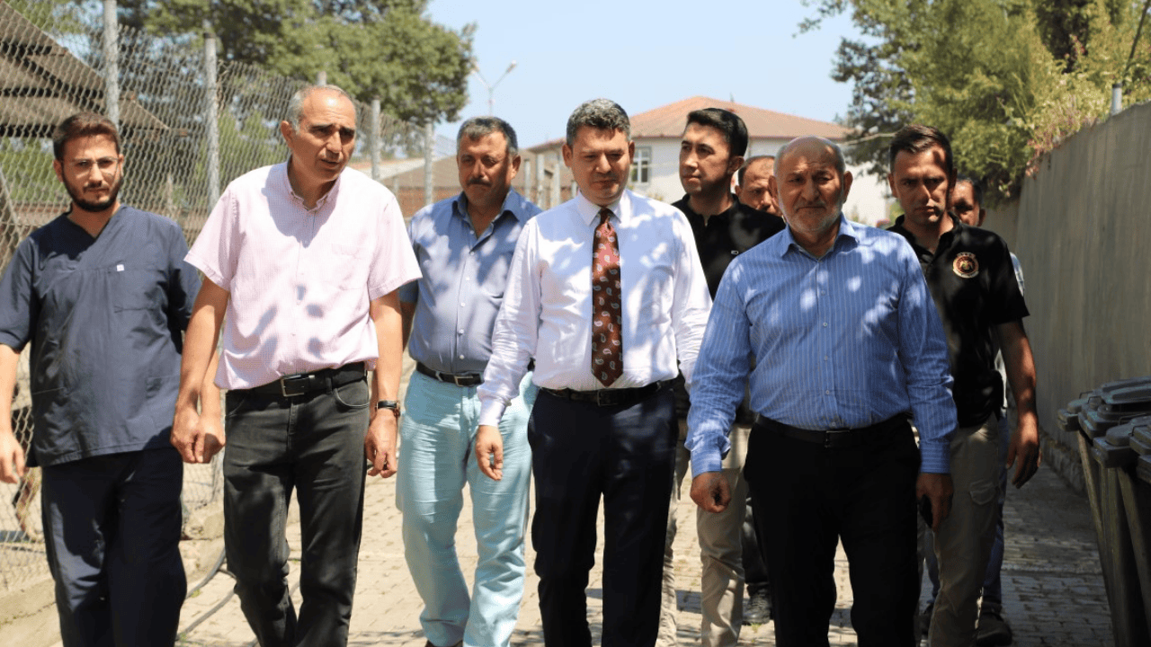 Başkan ve Kaymakam’dan Hendek’te inceleme