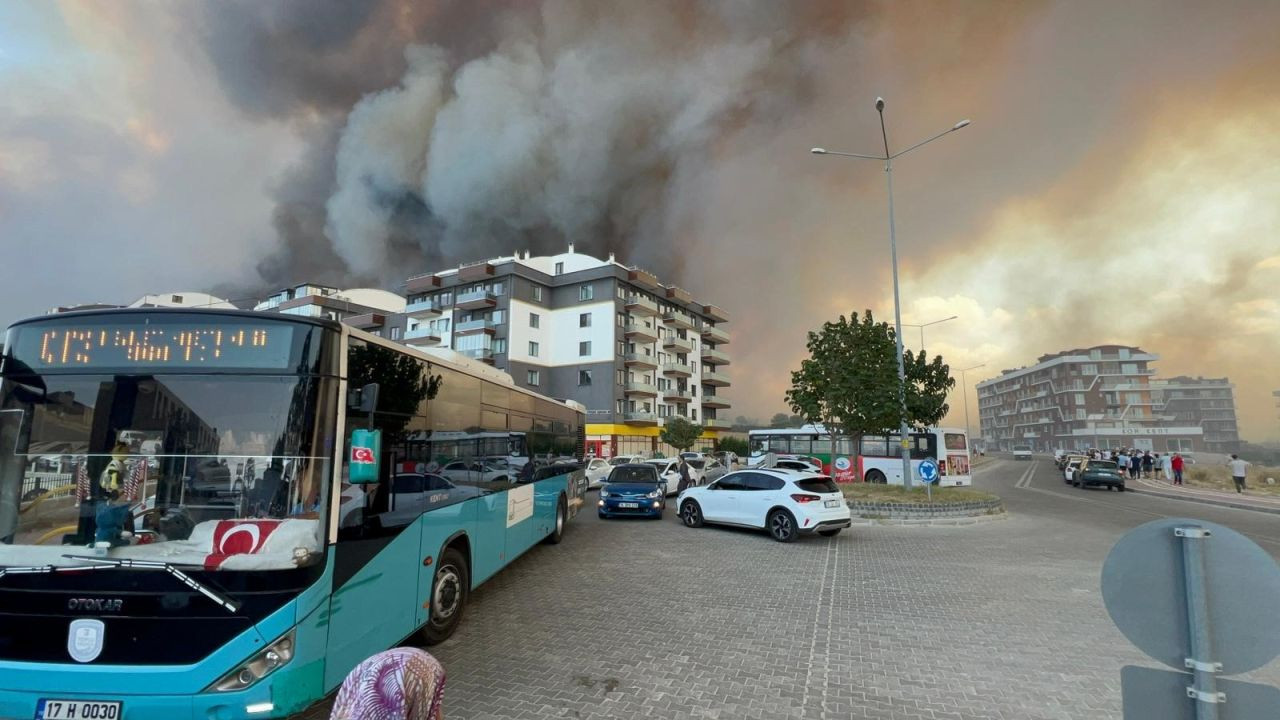 Çanakkale’de Orman Yangını Hastaneye Yaklaştı - Sayfa 1
