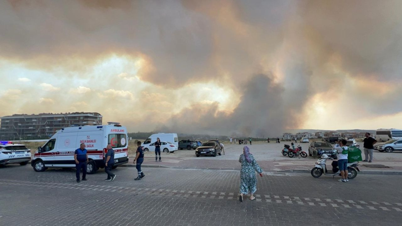 Çanakkale’de Orman Yangını Hastaneye Yaklaştı - Sayfa 2