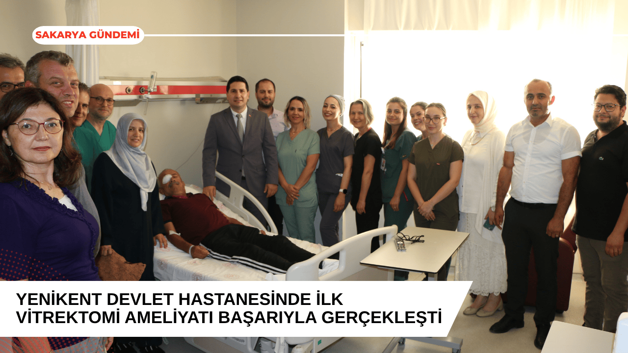 Yenikent’te İlk Vitrektomi Ameliyatı Başarıyla Yapıldı