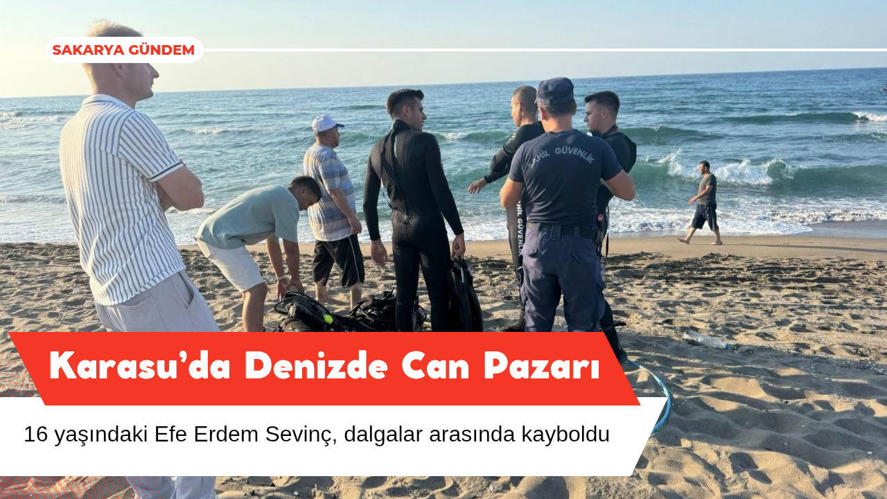 Karasu’da Denizde Can Pazarı