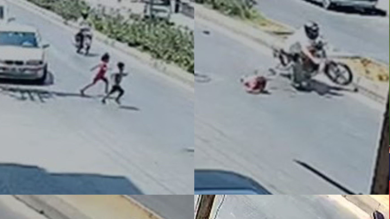 Motosikletin Çarptığı 2 Çocuktan Biri Hayatını Kaybetti