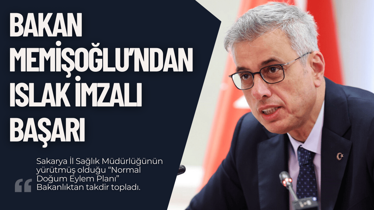 Sağlık Bakanlığından Islak İmzalı Başarı