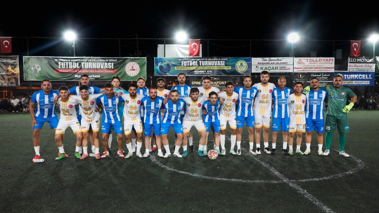 Ferizli’de 15 Temmuz Futbol Turnuvası Muhteşem Atmosferde Sona Erdi