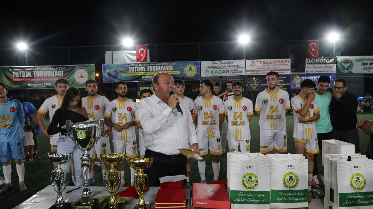 Ferizli’de 15 Temmuz Futbol Turnuvası Muhteşem Atmosferde Sona Erdi - Sayfa 3