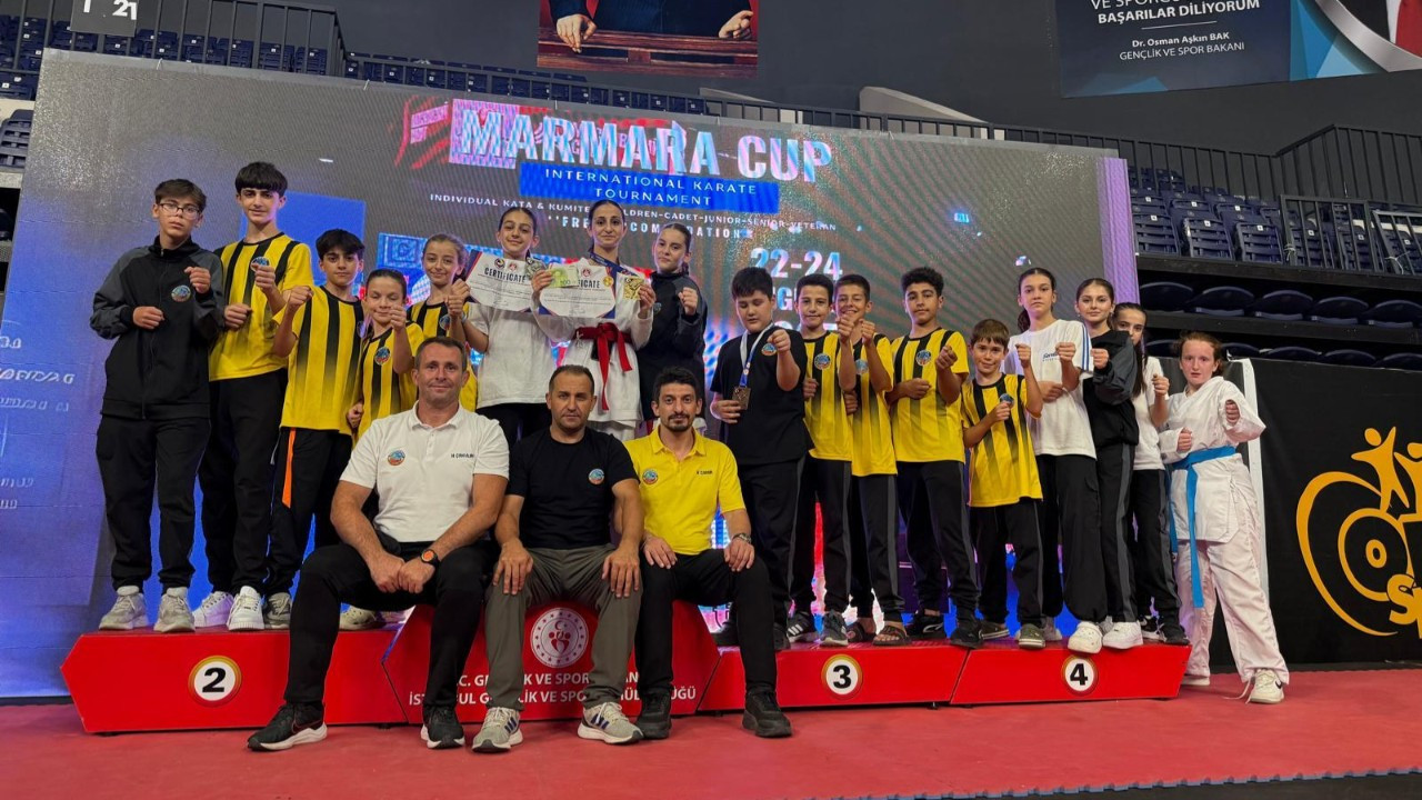 Serdivanlı Karateciler Marmara Cup'a Damga Vurdu: Madalya Yağmuru