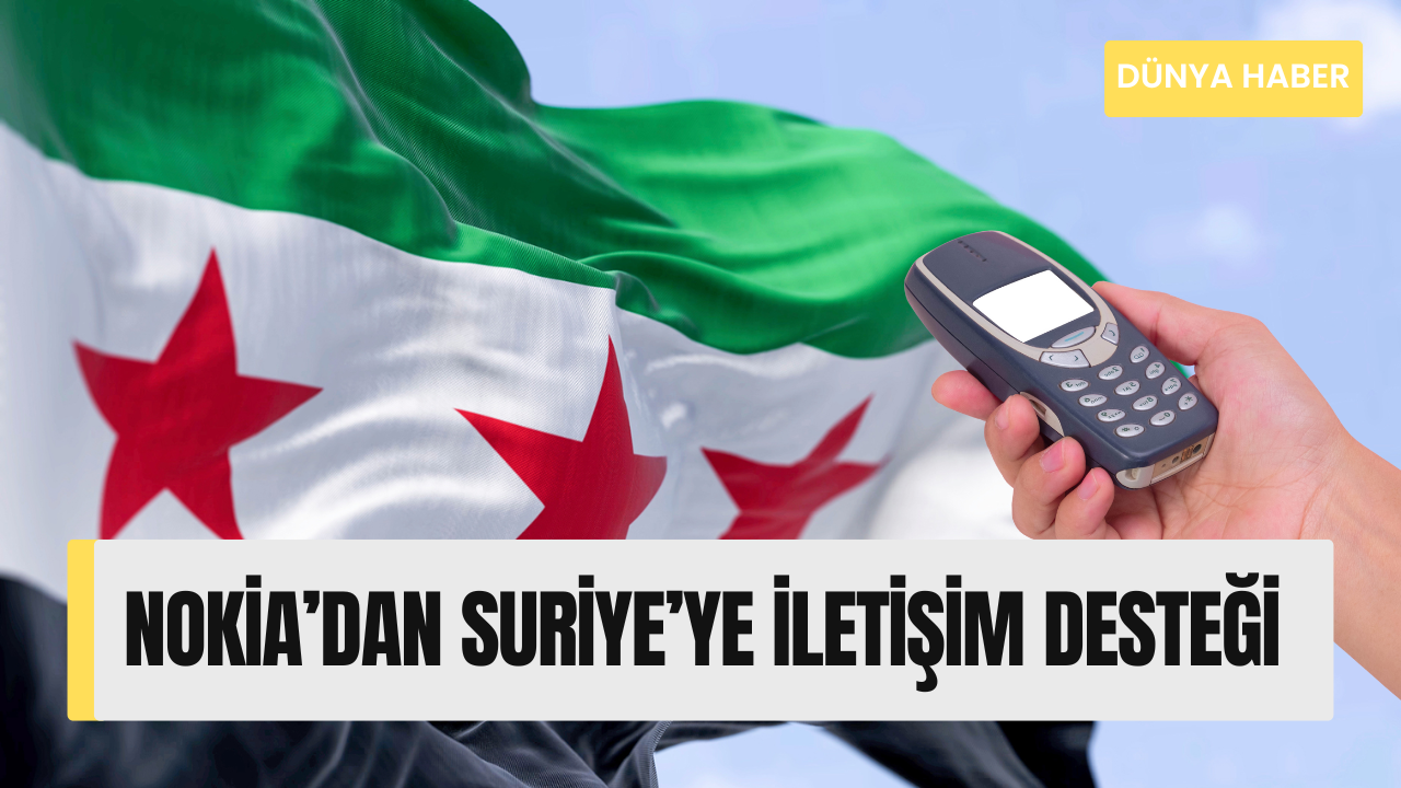 Nokia’dan Suriye’ye İletişim Desteği