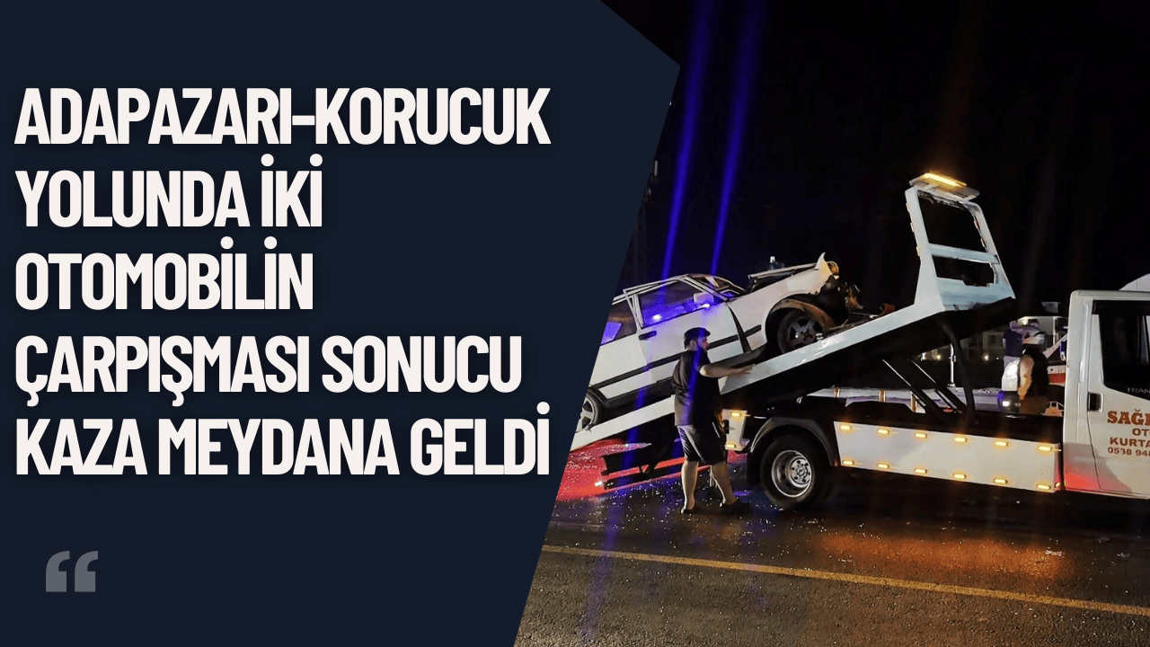 Adapazarı’nda Trafik Kazası: 3 Yaralı