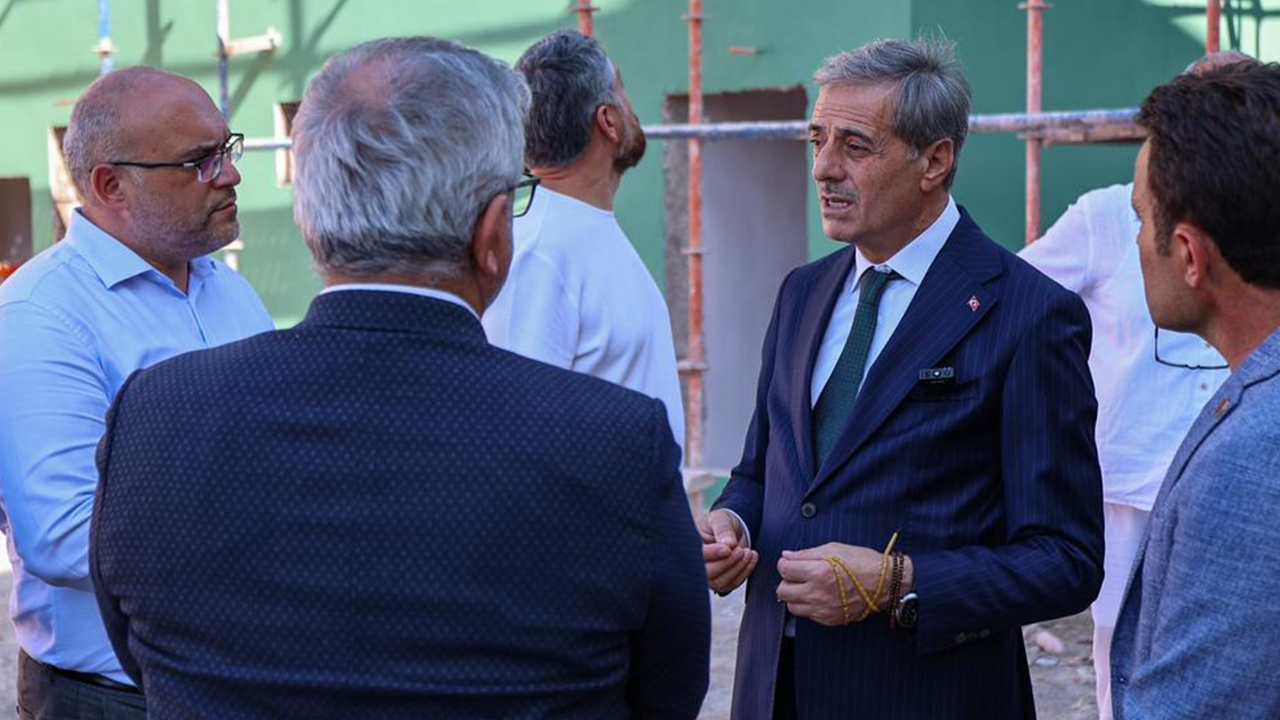 Başkan Alemdar, AKM ve Tarihi Kuyudibi Konağı’nı Yerinde İnceledi