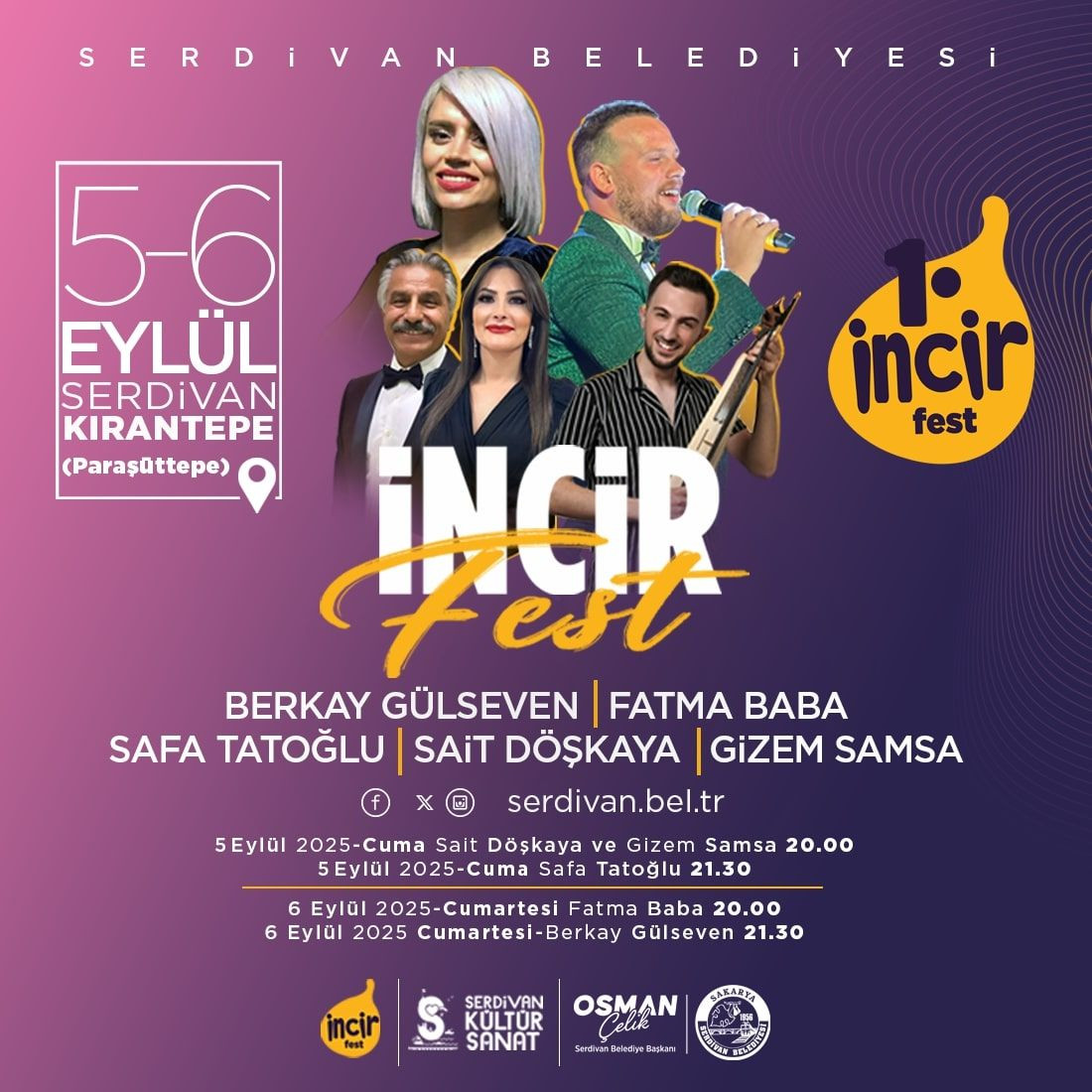 Serdivan’da İncir Festivali Coşkusu Başlıyor - Sayfa 1