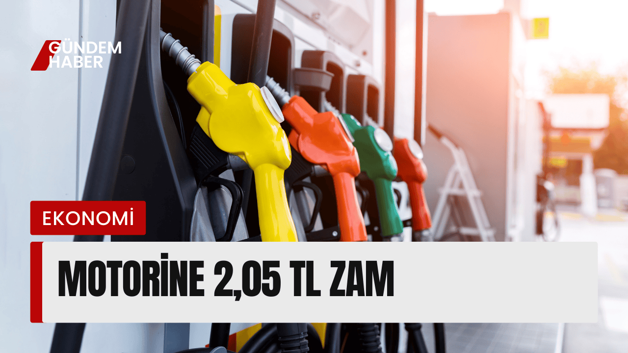 Motorine 2,05 TL Zam