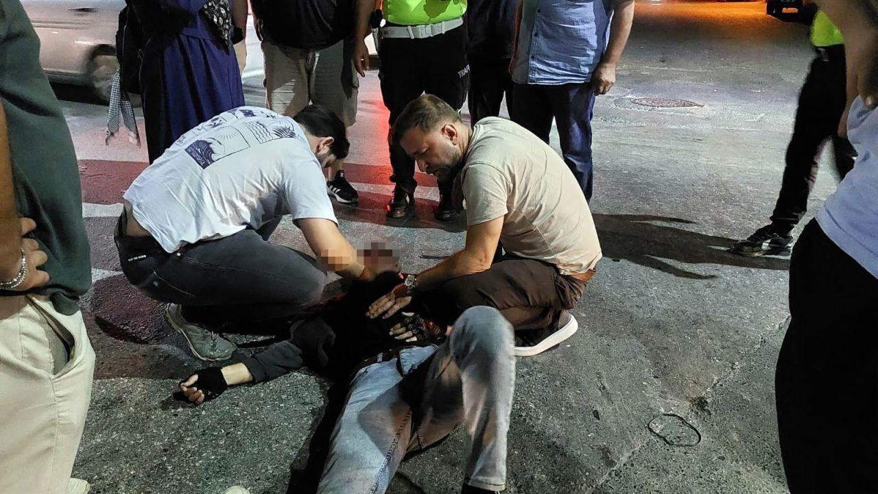 Akyazı’da Motosiklet ile Kamyonet Çarpıştı - Sayfa 1