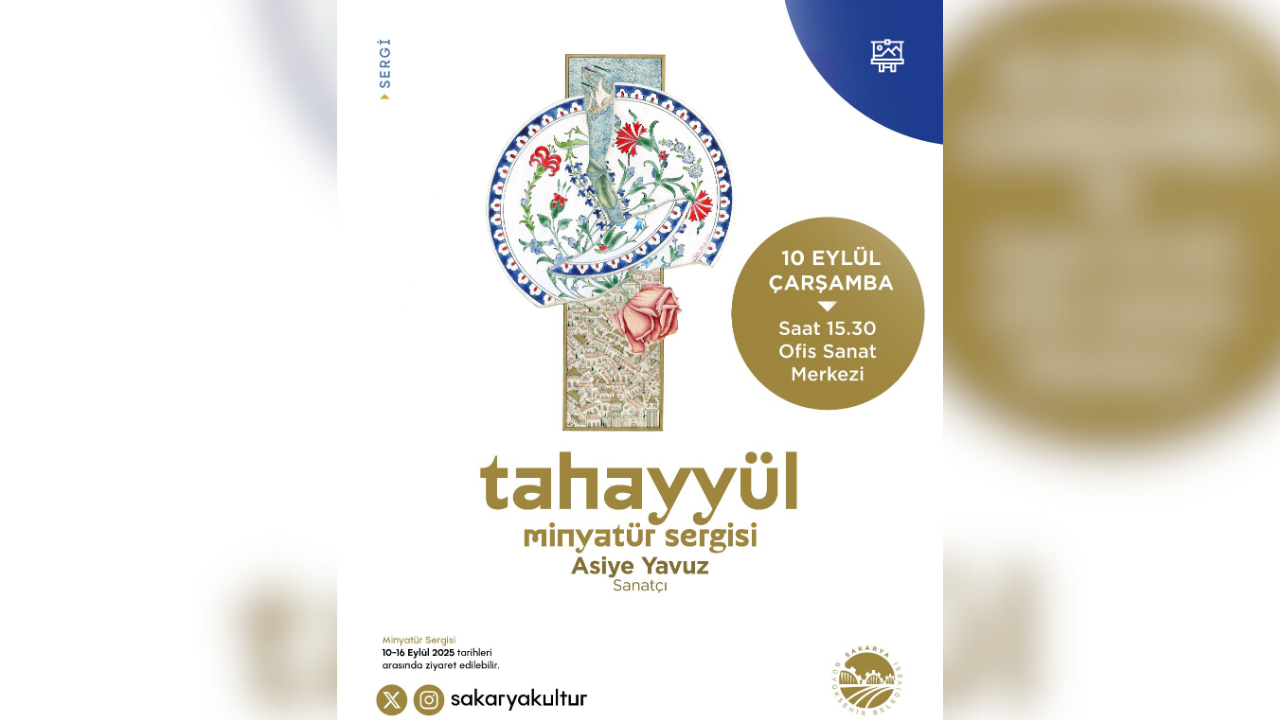 Asiye Yavuz’un “Tahayyül” Minyatür Sergisi OSM’de Açılıyor