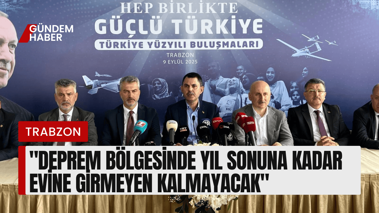 Kurum: "Deprem Bölgesinde Yılsonuna Kadar Evine Girmeyen Kalmayacak"