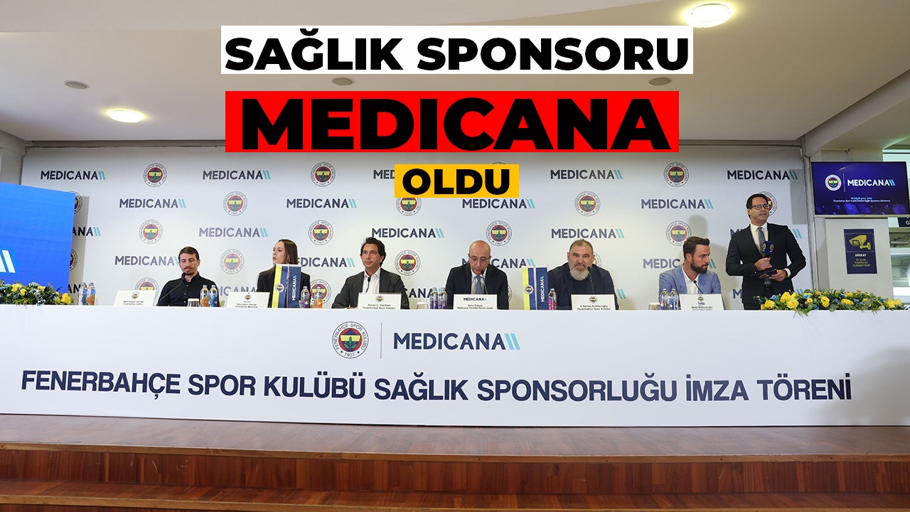 Fenerbahçe'nin Yeni Sezondaki Sağlık Sponsoru Medicana Oldu