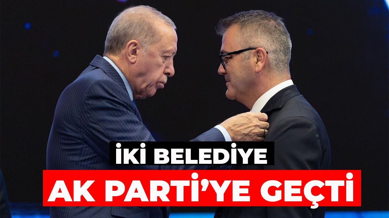 Konya’da 2 Belediye AK Parti’ye Geçti
