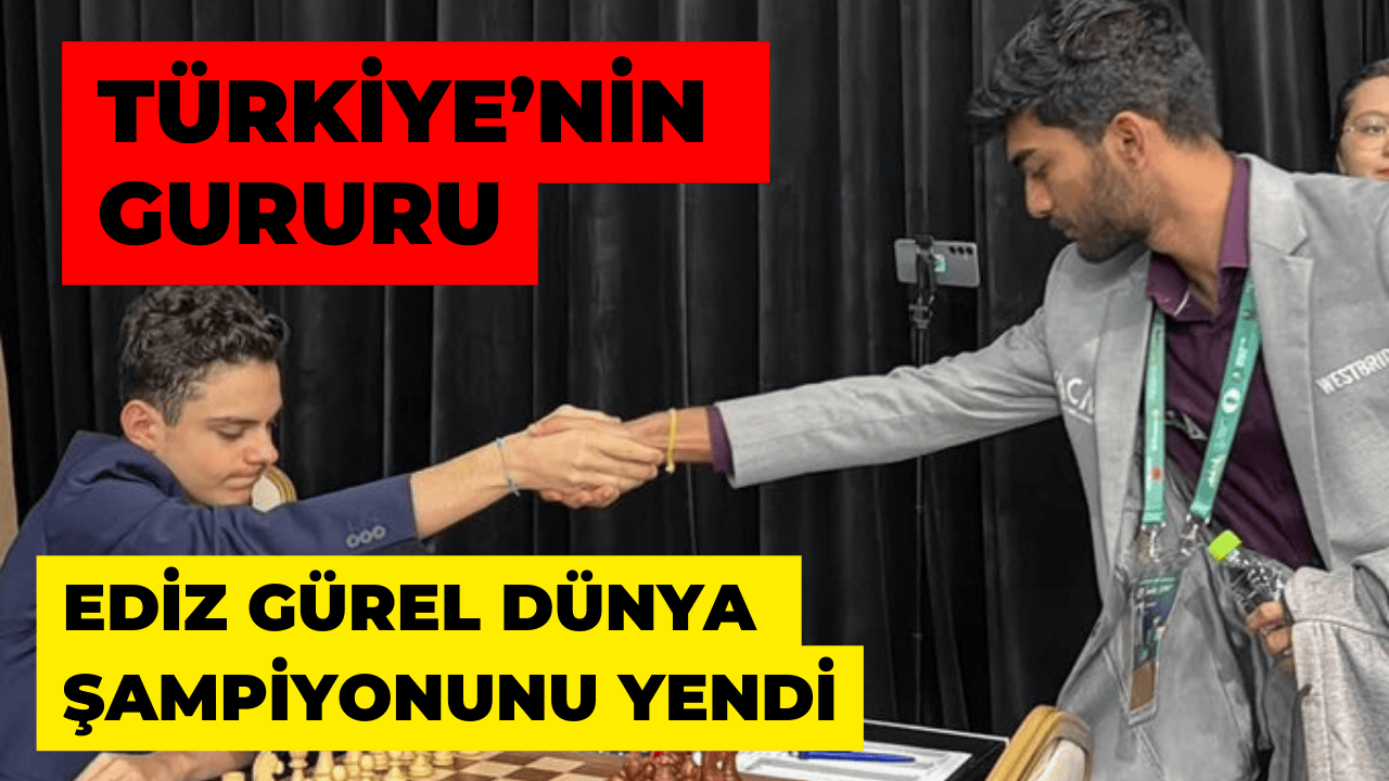 Ediz Gürel, Dünya Şampiyonu Gukesh’i Yendi