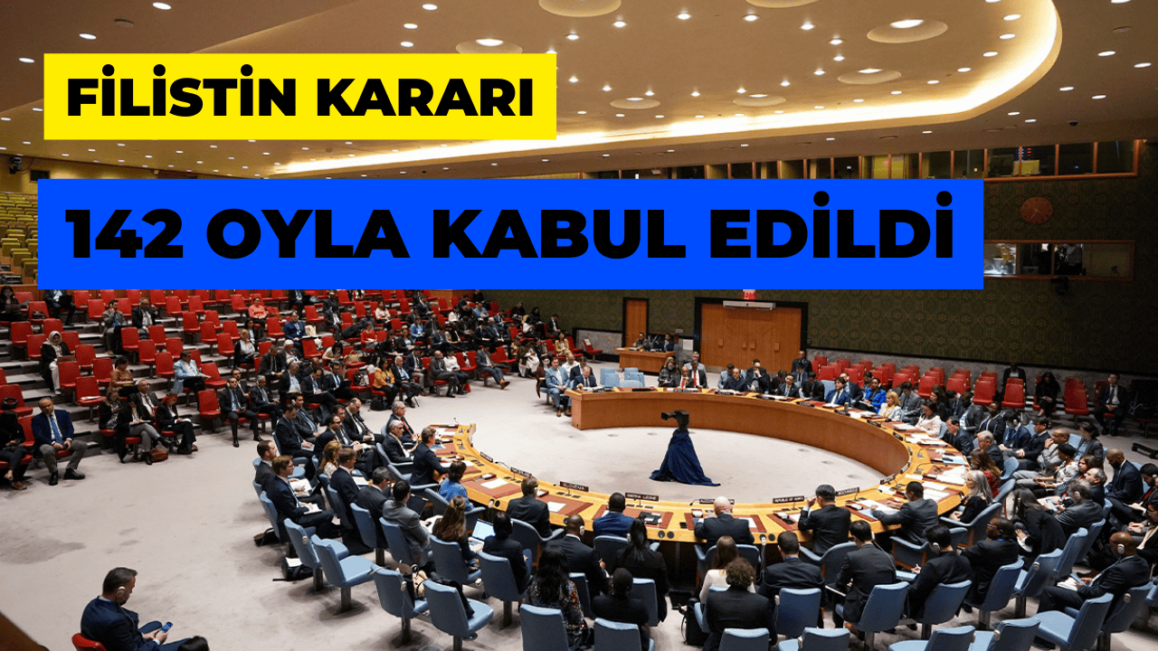 BM’den Filistin İçin “İki Devletli Çözüm” Bildirgesi