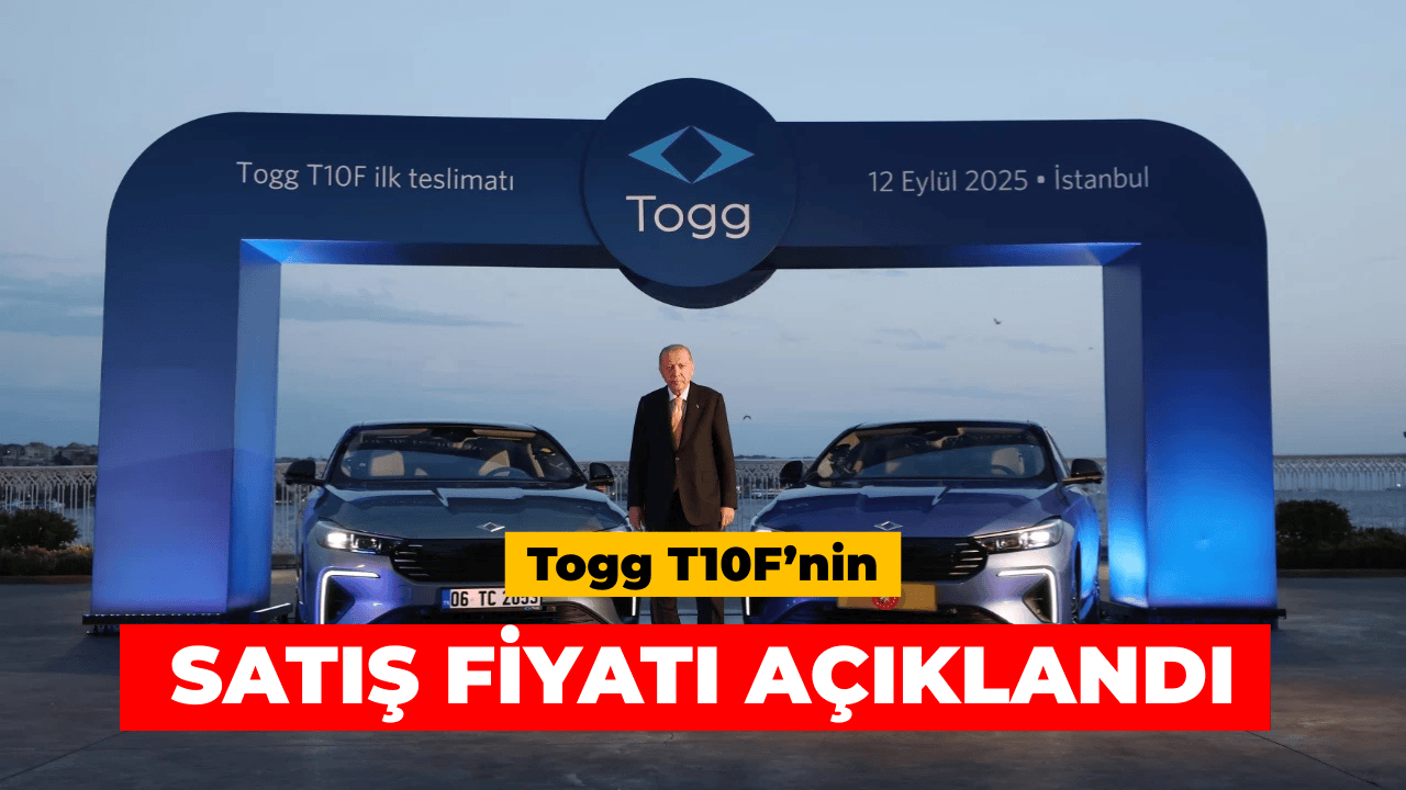 Togg T10F’nin Satış Fiyatı Açıklandı